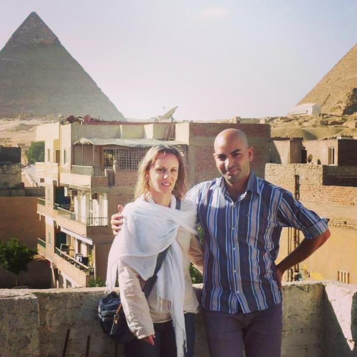 Abo Stait - Pyramid View Homestay Kafret el-Gabal Exterior foto